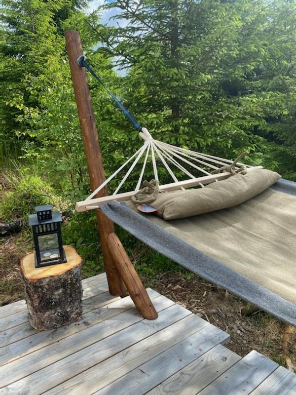 Glamping Tent With Amazing View In The Forest Турсбю Экстерьер фото
