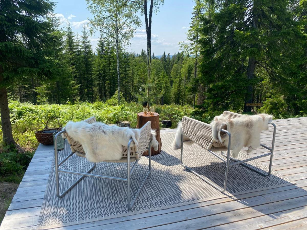 Glamping Tent With Amazing View In The Forest Турсбю Экстерьер фото